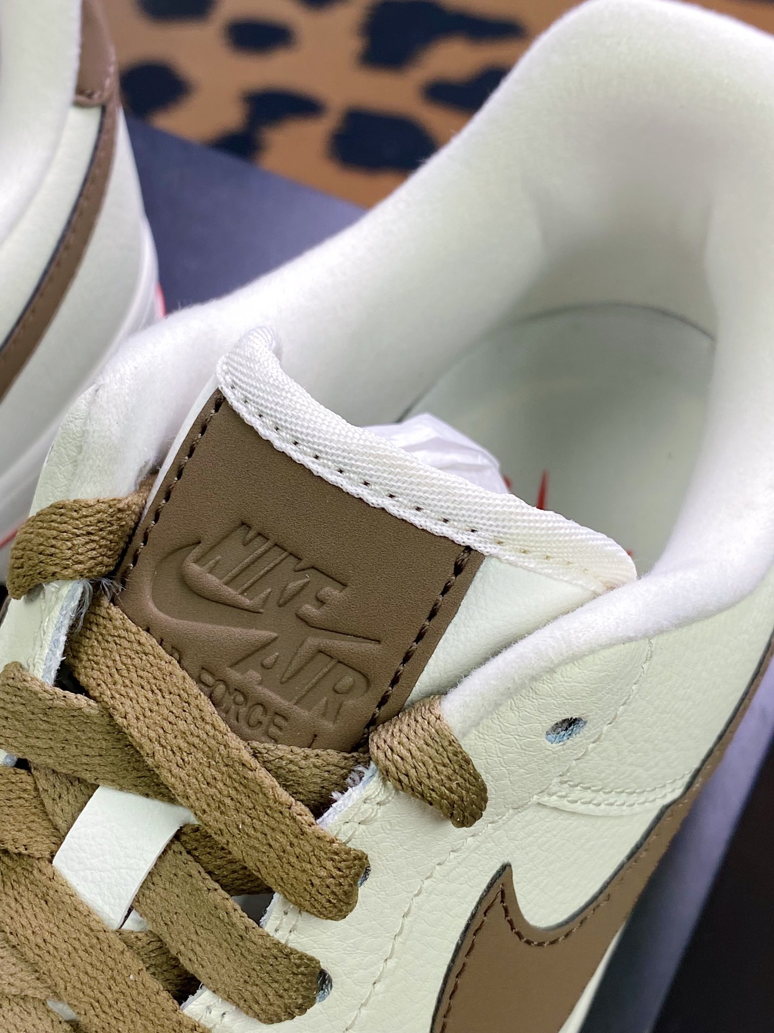 200  Air Force 1 '07 Low ID”Cream/Tarmac”空军一号经典低帮皮革百搭休闲运动板鞋808788-996