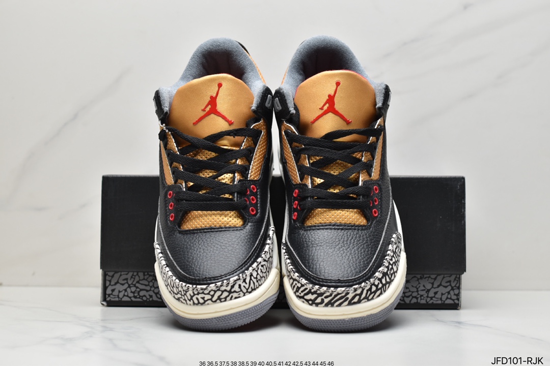 170 潮流教父藤原浩主理品牌Fragment Design x Air Jordan 3 SP”Fragment”迈克尔·乔丹AJ3代中帮DA3595-100