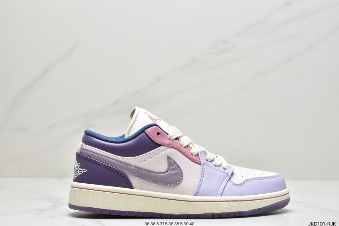 160 Nike Air Jordan Retro 1 Low”Bordeaux”AJ1乔丹一代低帮经典复古文化休闲运动篮球鞋 DX6070-101
