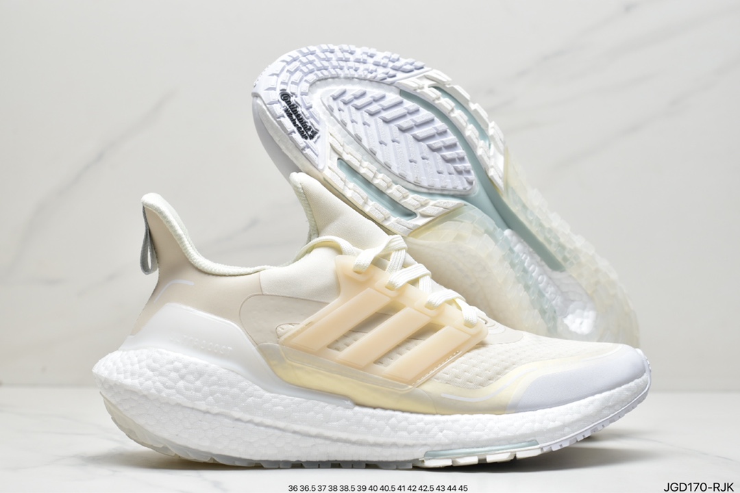 Really explosive Adidas Ultraboost DNA UB21 full palm popcorn casual sports running shoes FY3955