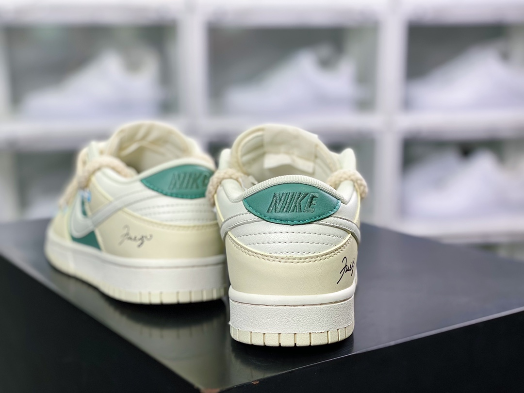 260 SB Dunk Low”Beige/Green/White”扣篮系列低帮休闲运动滑板板鞋DJ6188-100