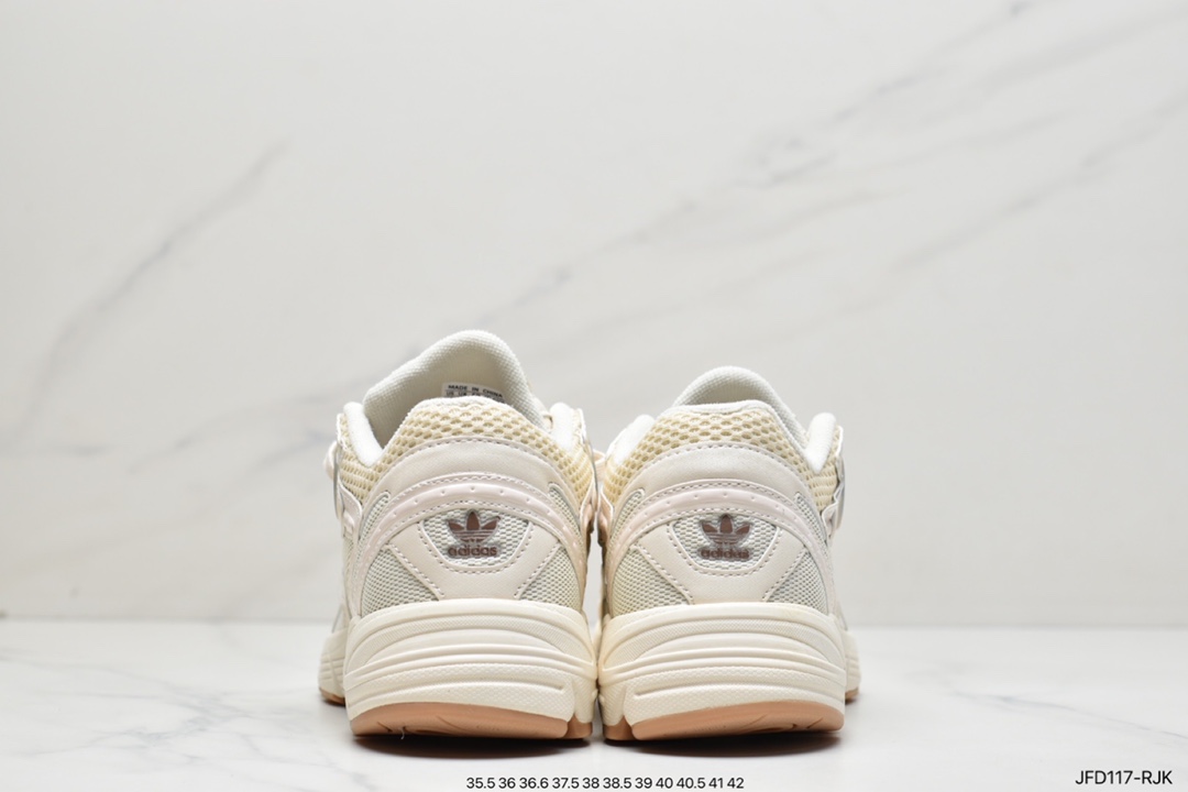 Originals Astir ”Cclear brown/white/Gold metallic” Astir series daddy style retro breathable cushioning casual sports jogging shoes ”white light gray” GV9200