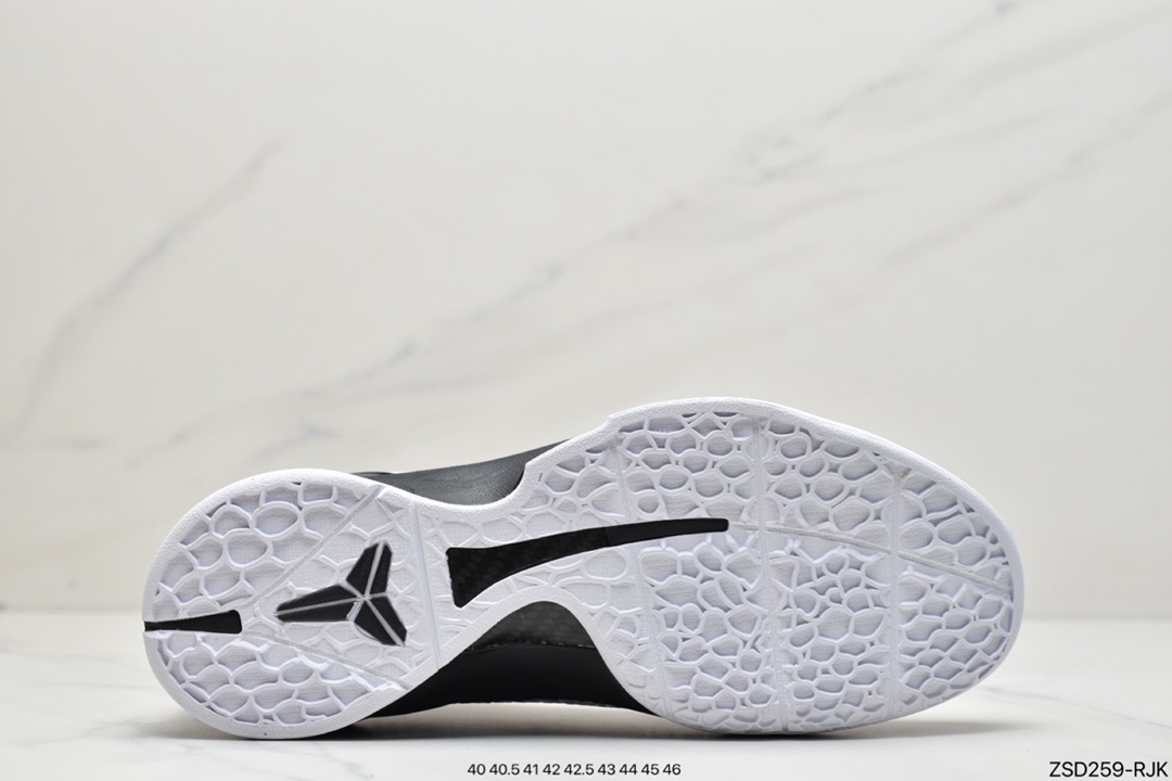 320 纯原版本NK Kobe VI Protro 6 曼巴男子实战篮球鞋天使CW2190-002