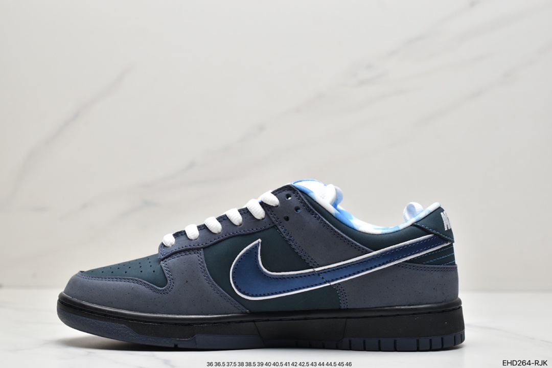 420（原盒损坏扣30） Concepts x Nike Dunk Low Pro SB ”Blue Lobster” 全头层蓝龙虾 313170-342