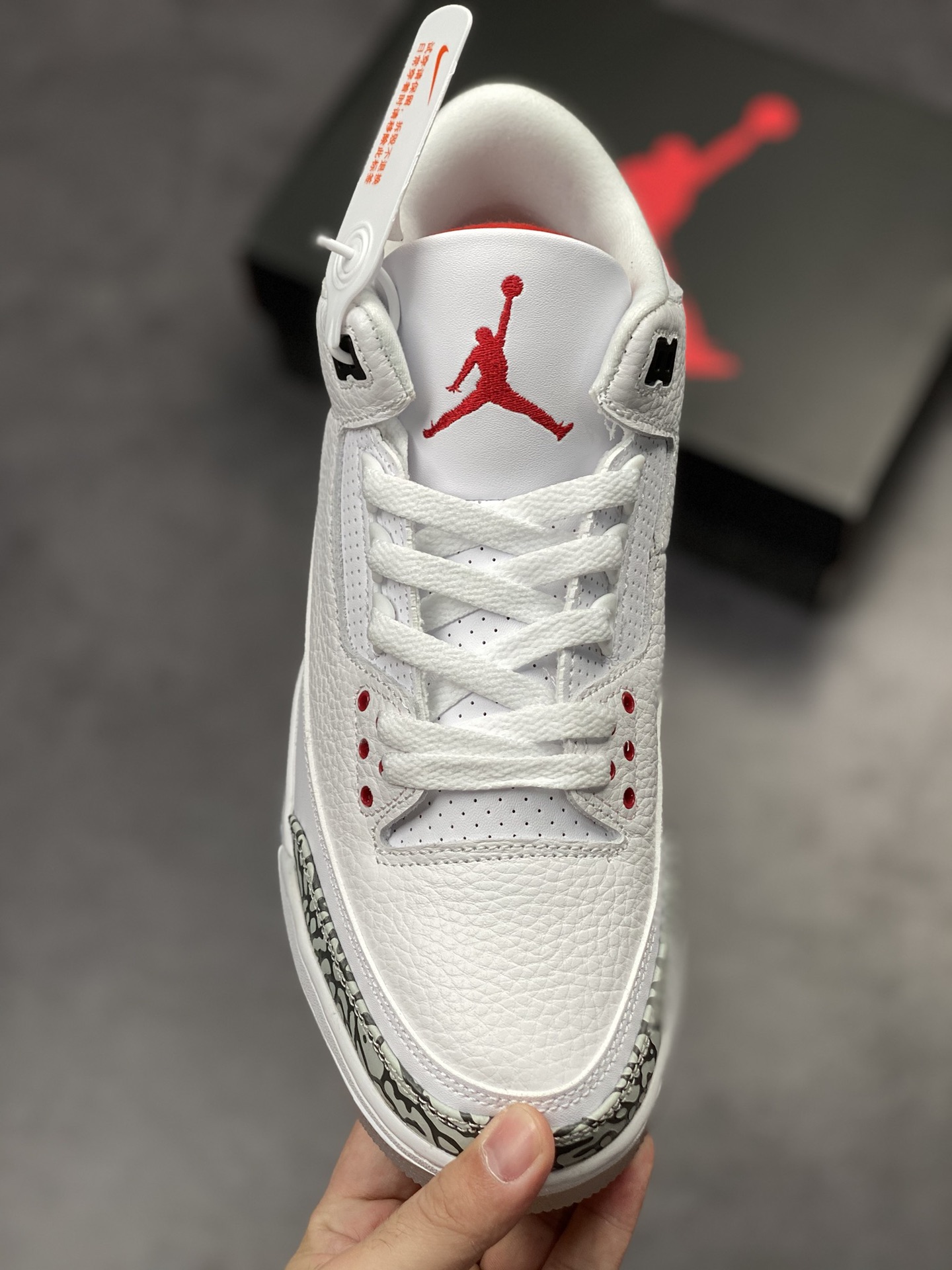 280 Air Jordan 3 Retro 白水泥配色 923096-101