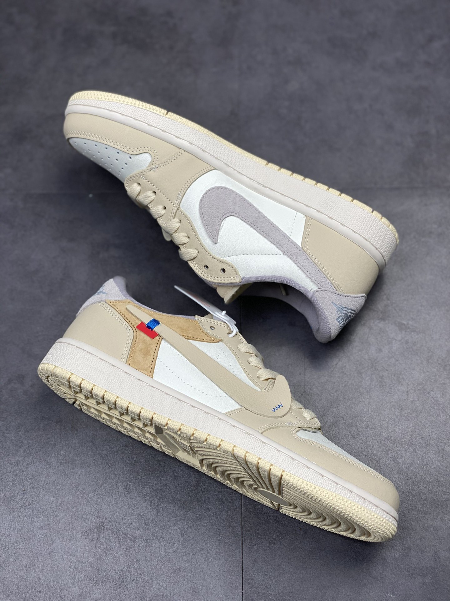 200 Air Jordan 1 Low 市面唯一头层 AJ1乔1低帮休闲板鞋CZ0790-102