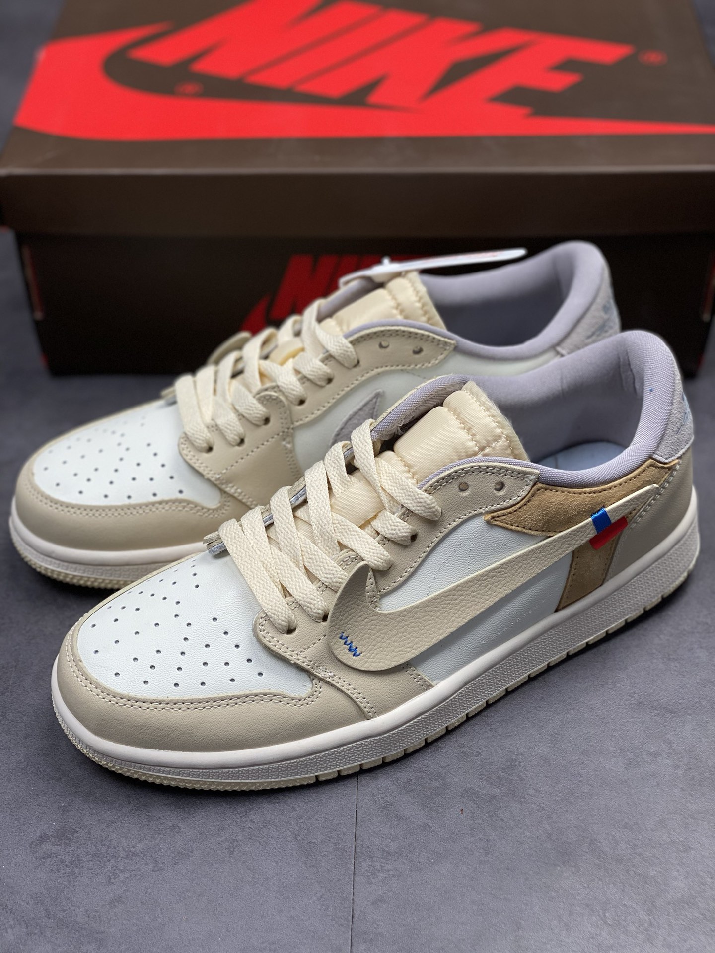 200 Air Jordan 1 Low 市面唯一头层 AJ1乔1低帮休闲板鞋CZ0790-102