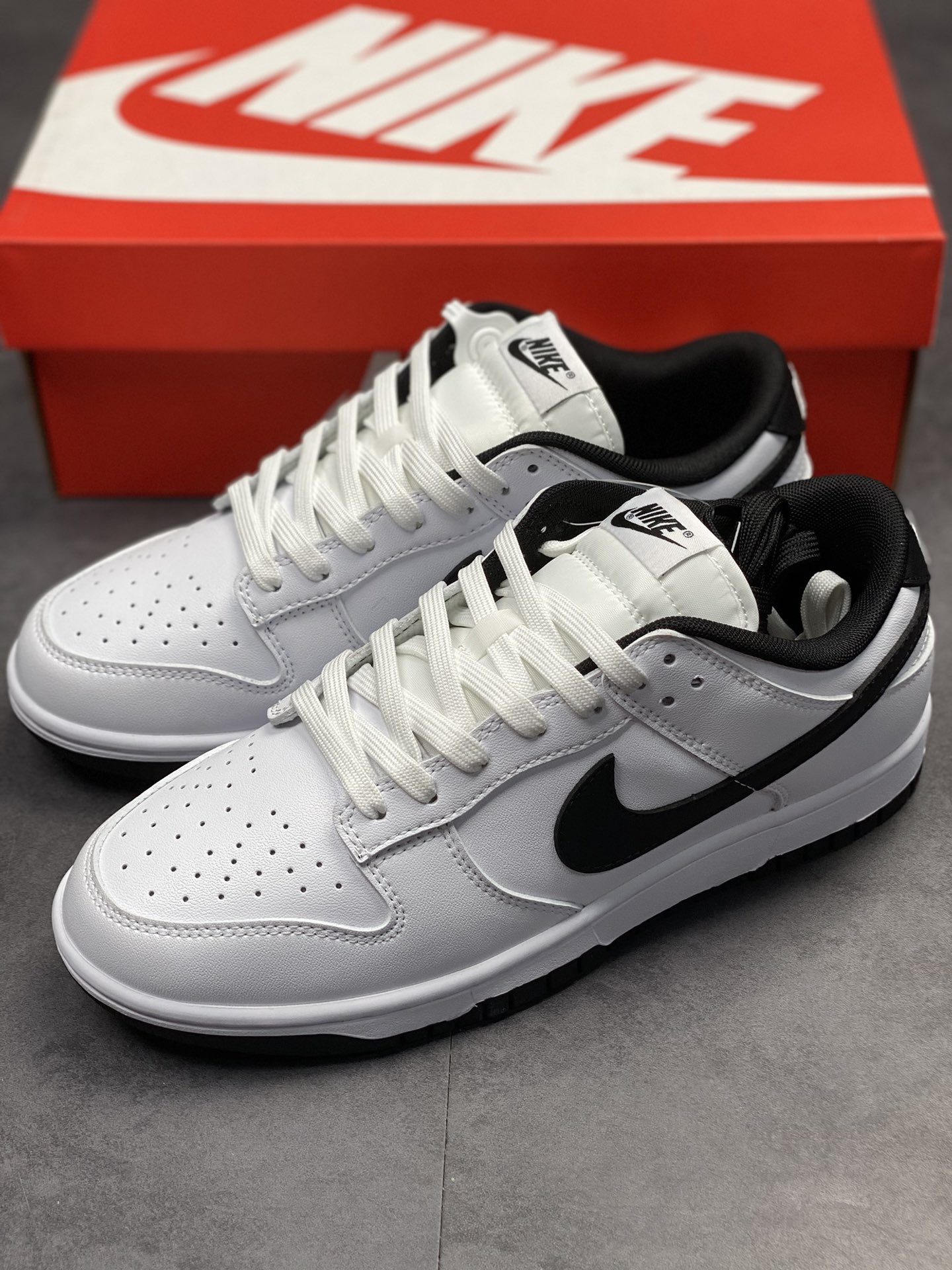 220 Nike Dunk Low Reverse Panda 白黑 反转熊猫 DD1503-113