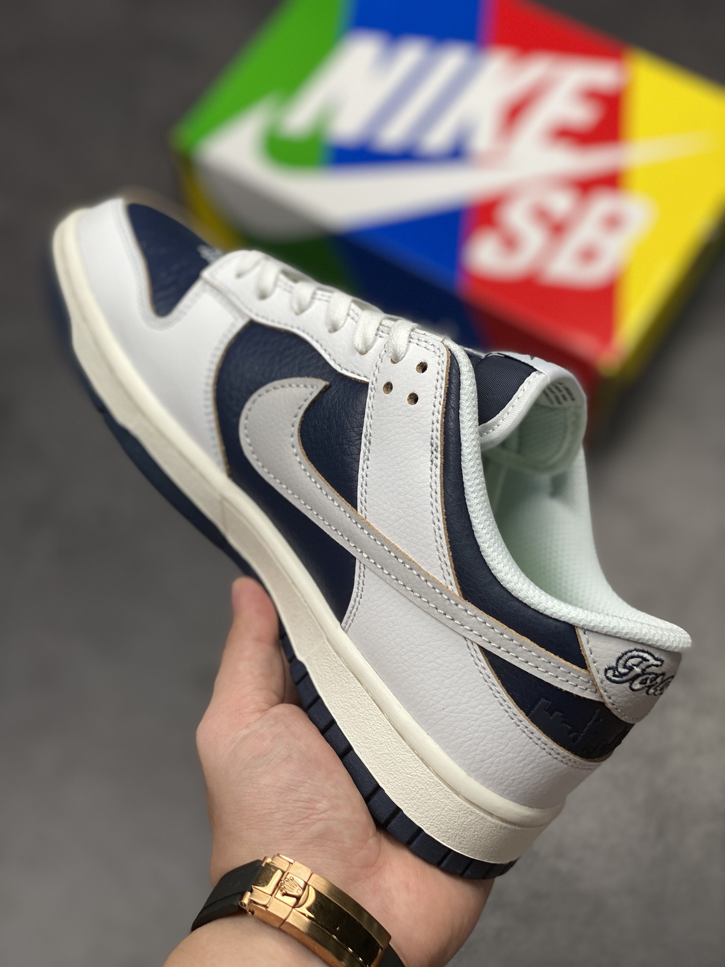 260 HUF x Nike SB Dunk Low ”NYC” 白蓝 纽约 FD8775-100