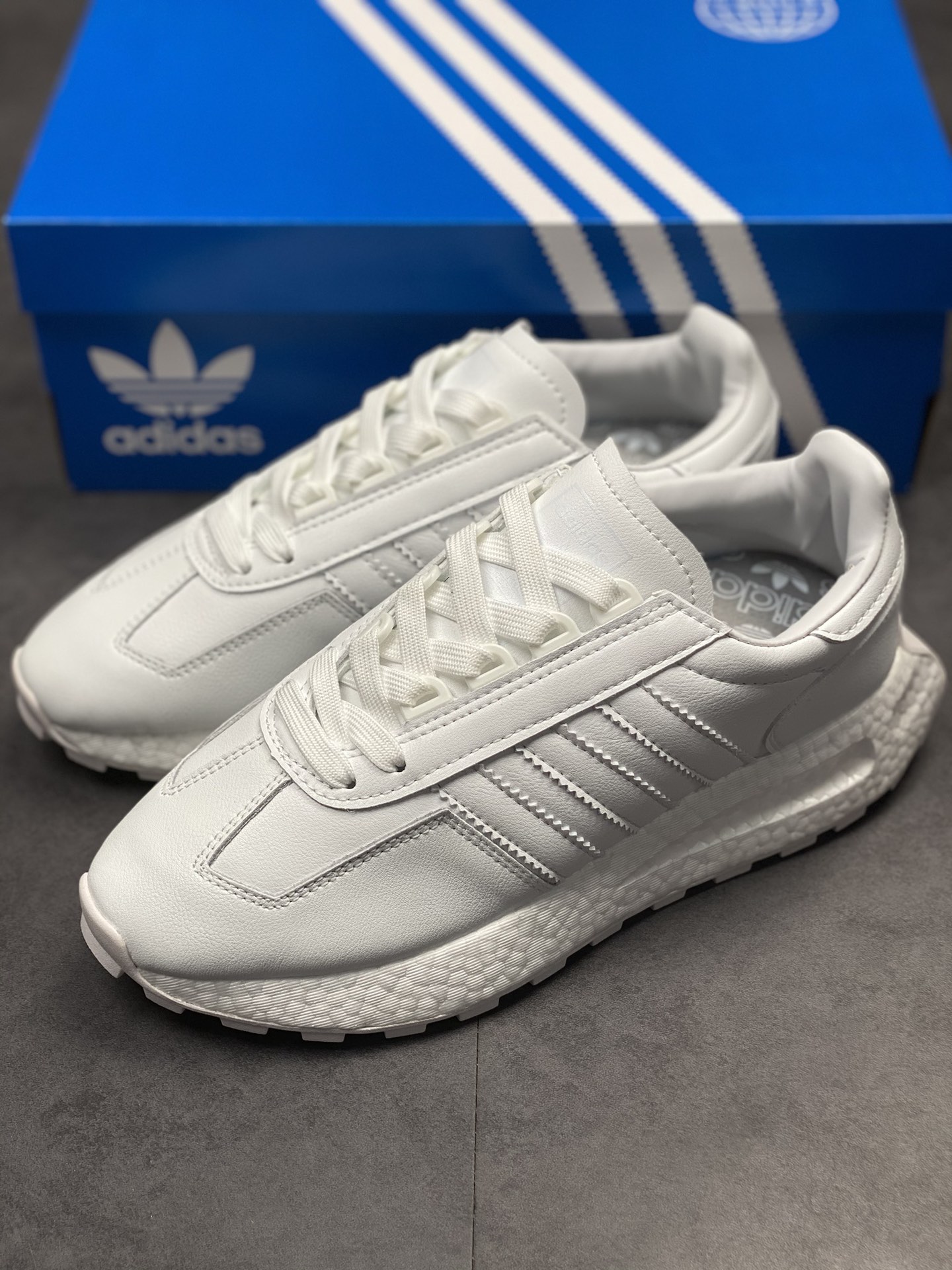 adidas Racing E5 Boost Prototype speed light retro series GW9421