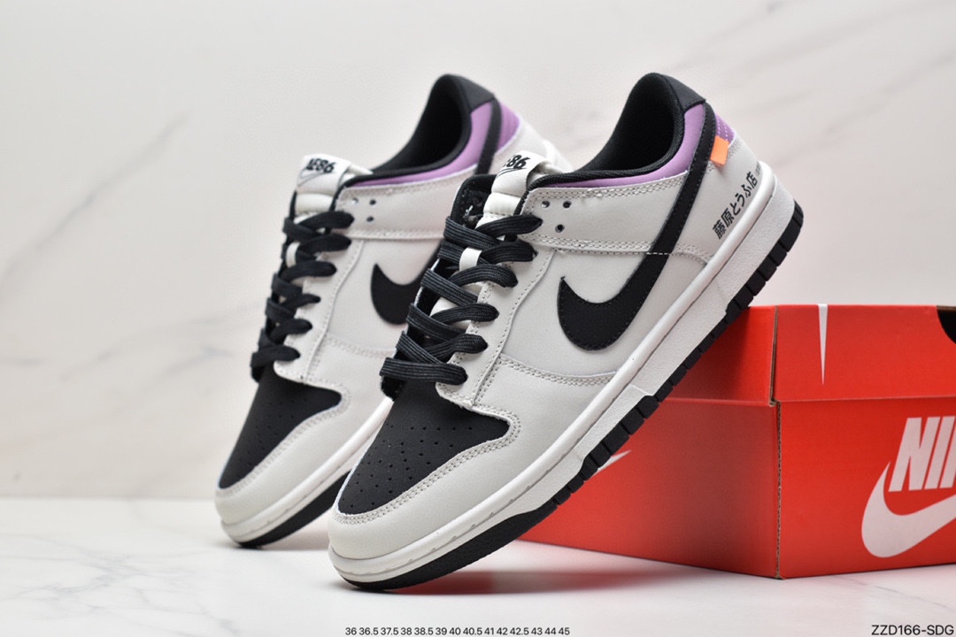 250 Nike Dunk Low “Racer 黑灰 头文字D AE86  DD1391-103