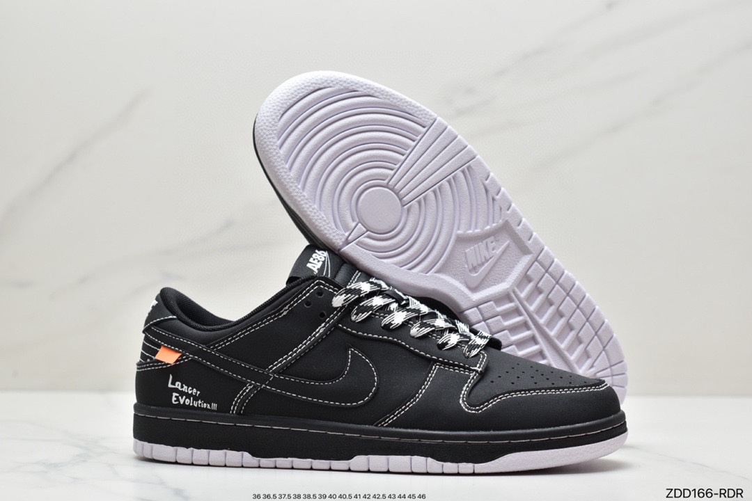 250 Nike Dunk Low “Racer 黑灰 头文字D AE86  DD1391-103