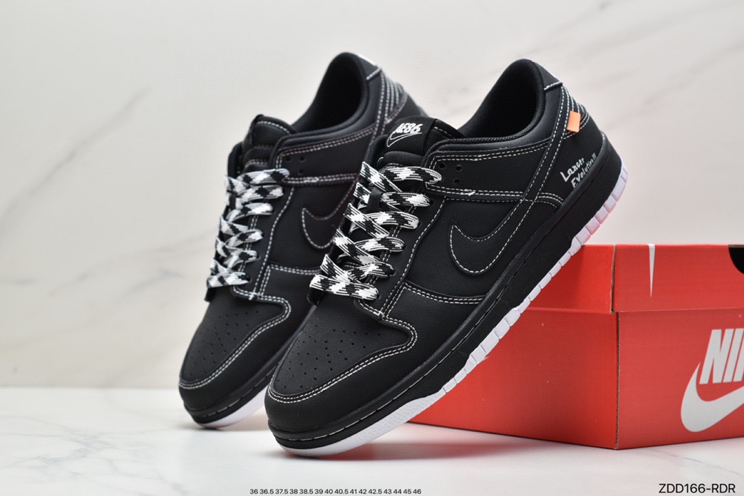 250 Nike Dunk Low “Racer 黑灰 头文字D AE86  DD1391-103