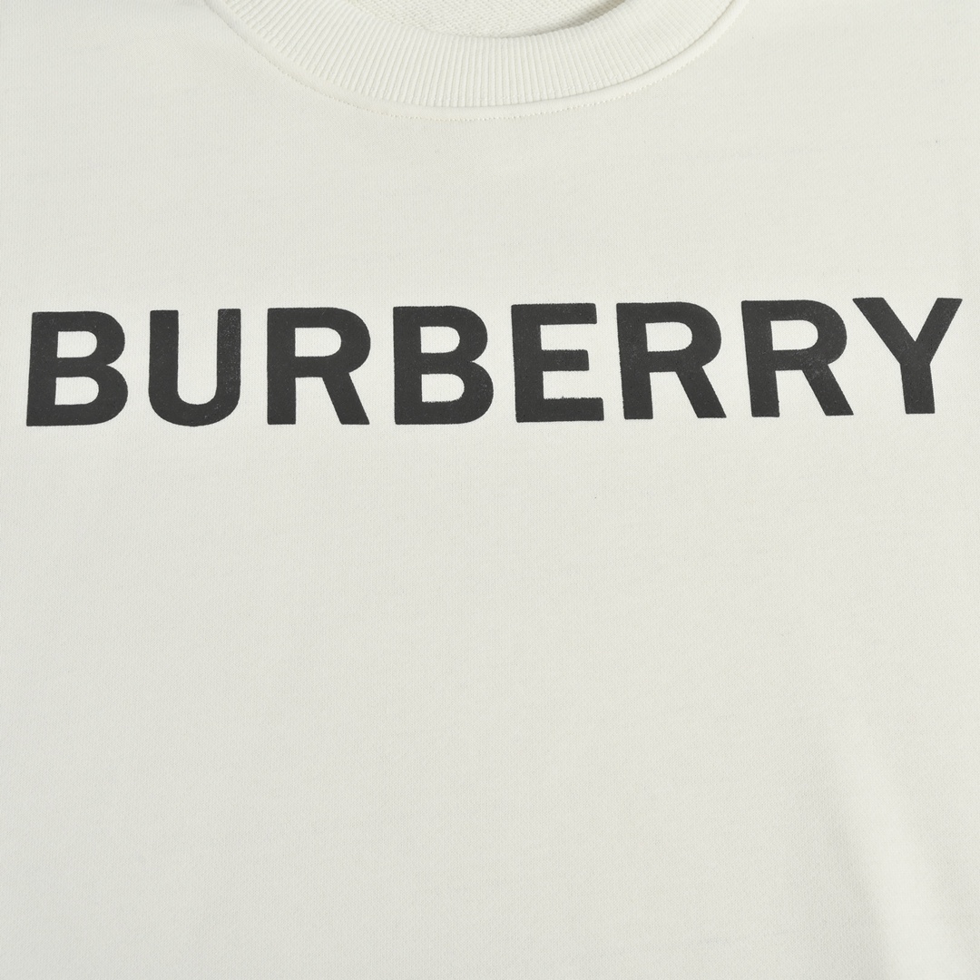 240 Burberry/巴宝莉 22Fw发泡字母logo圆领卫衣