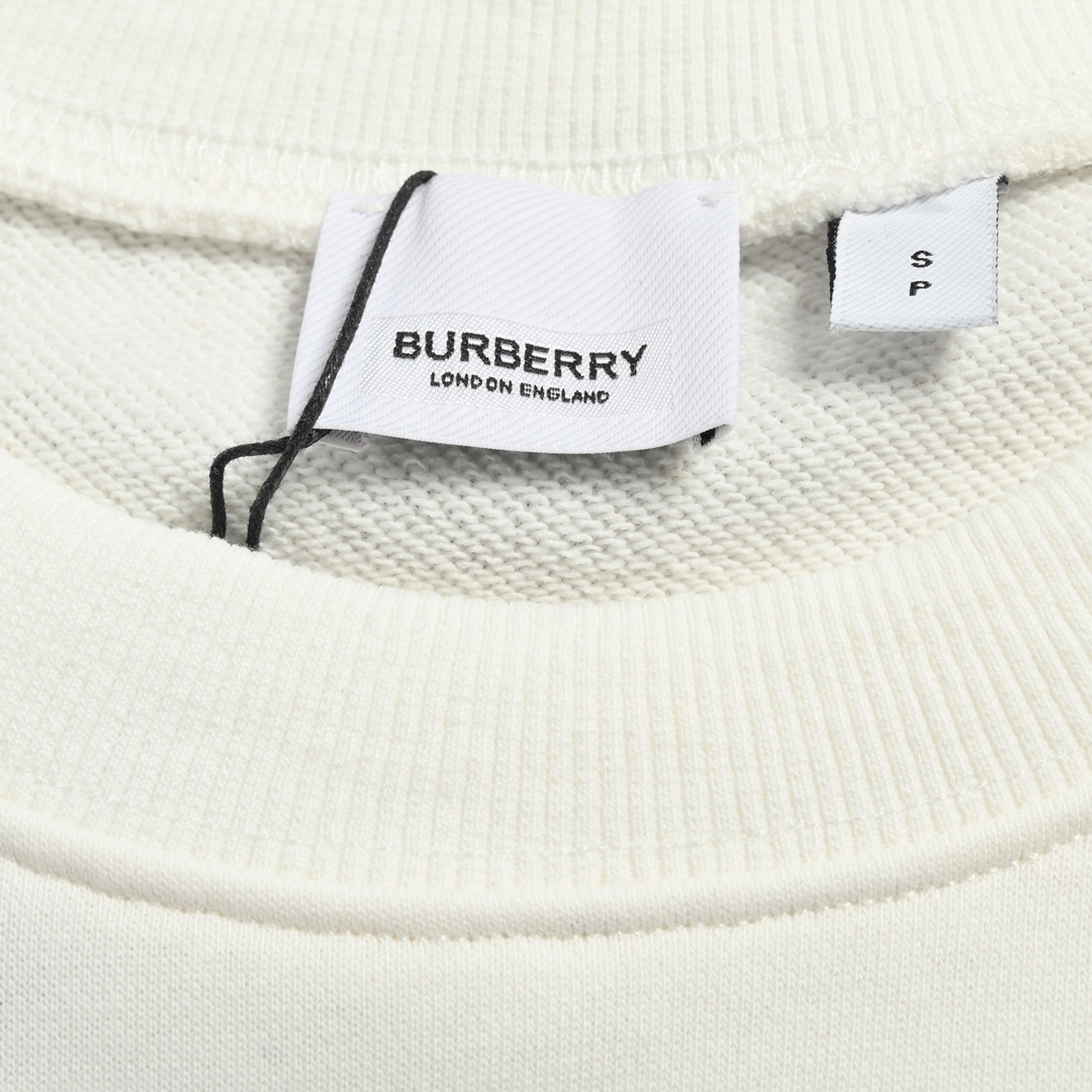 240 Burberry/巴宝莉 22Fw发泡字母logo圆领卫衣