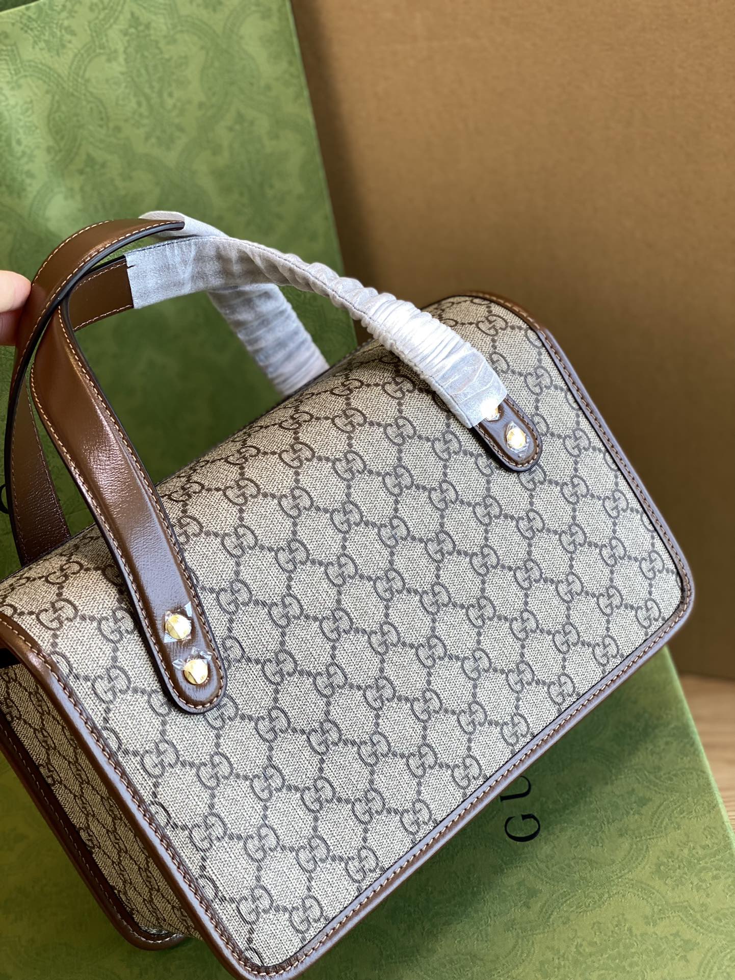 。发货实拍，GG手提包👜627323