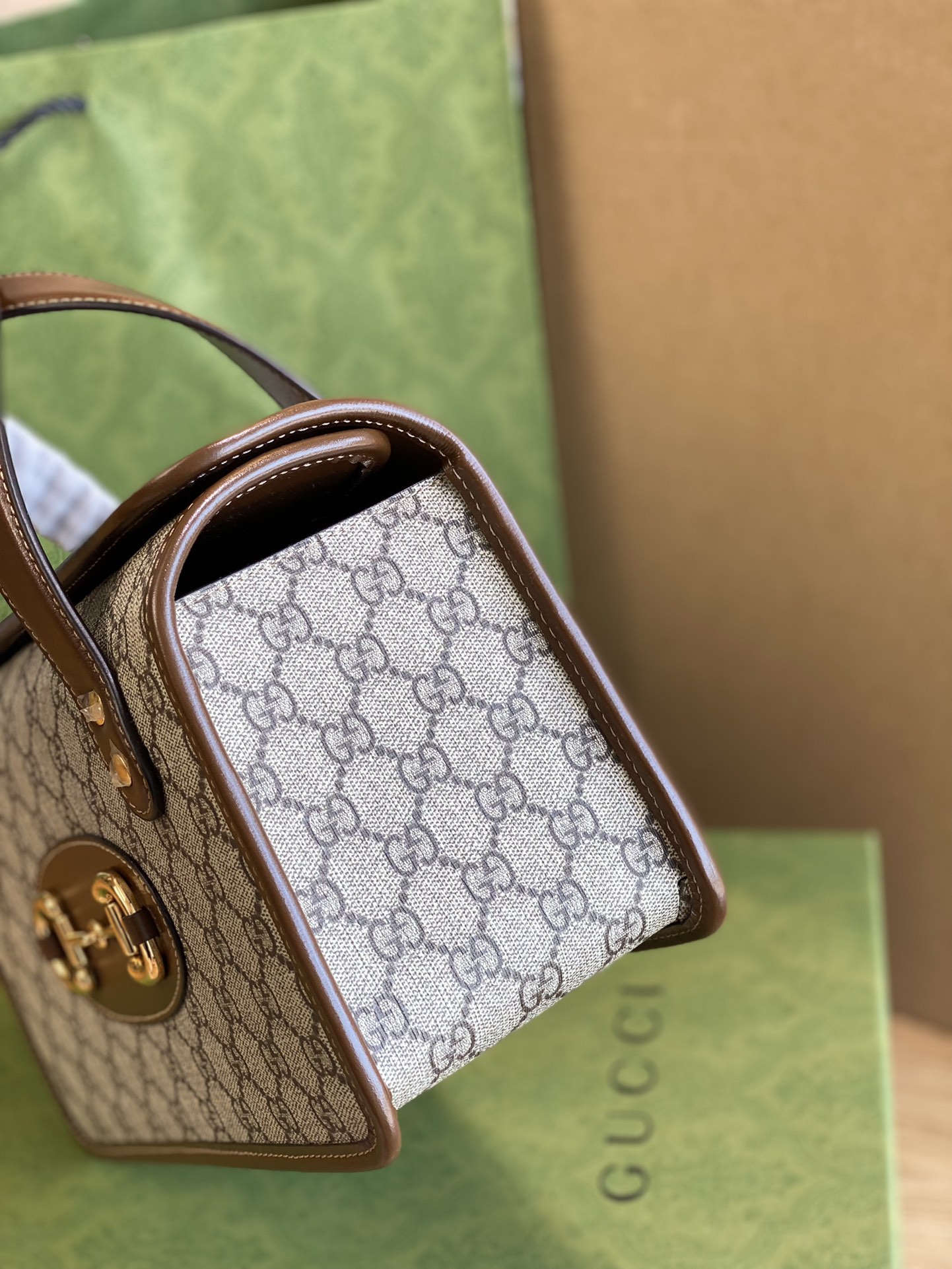 。发货实拍，GG手提包👜627323