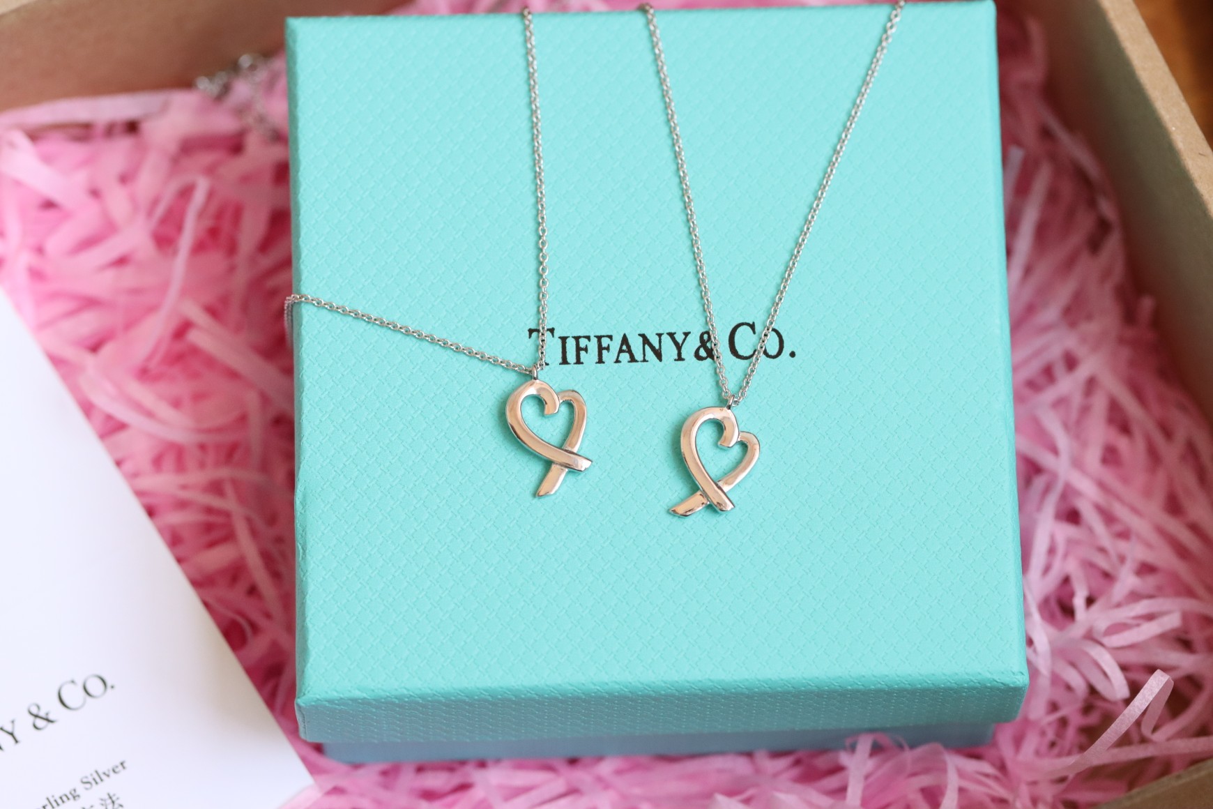 Tiffany & Co. Tiffany&Co. 镂空爱心锁骨项链