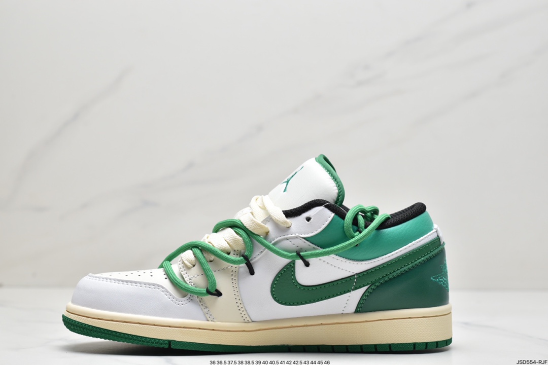 200 Air Jordan AJ1 Low 解构绑带 553560-129