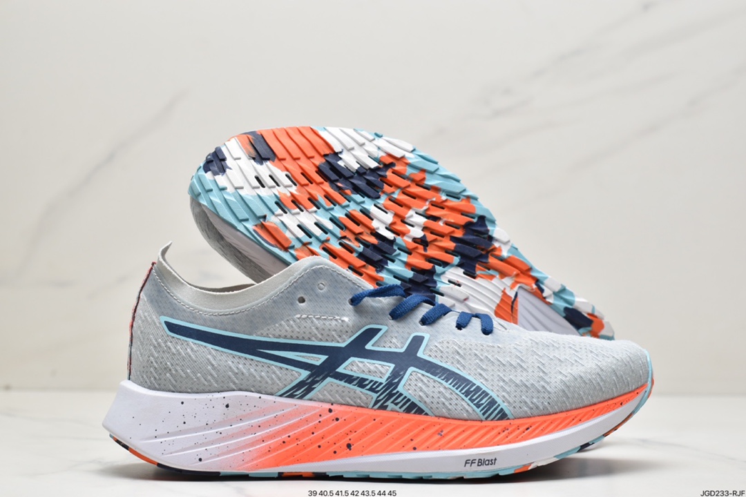 /Asics Magic Speed ??Racing Marathon Series Low Top Lightweight Breathable Cushioning Casual Sports Running Shoes