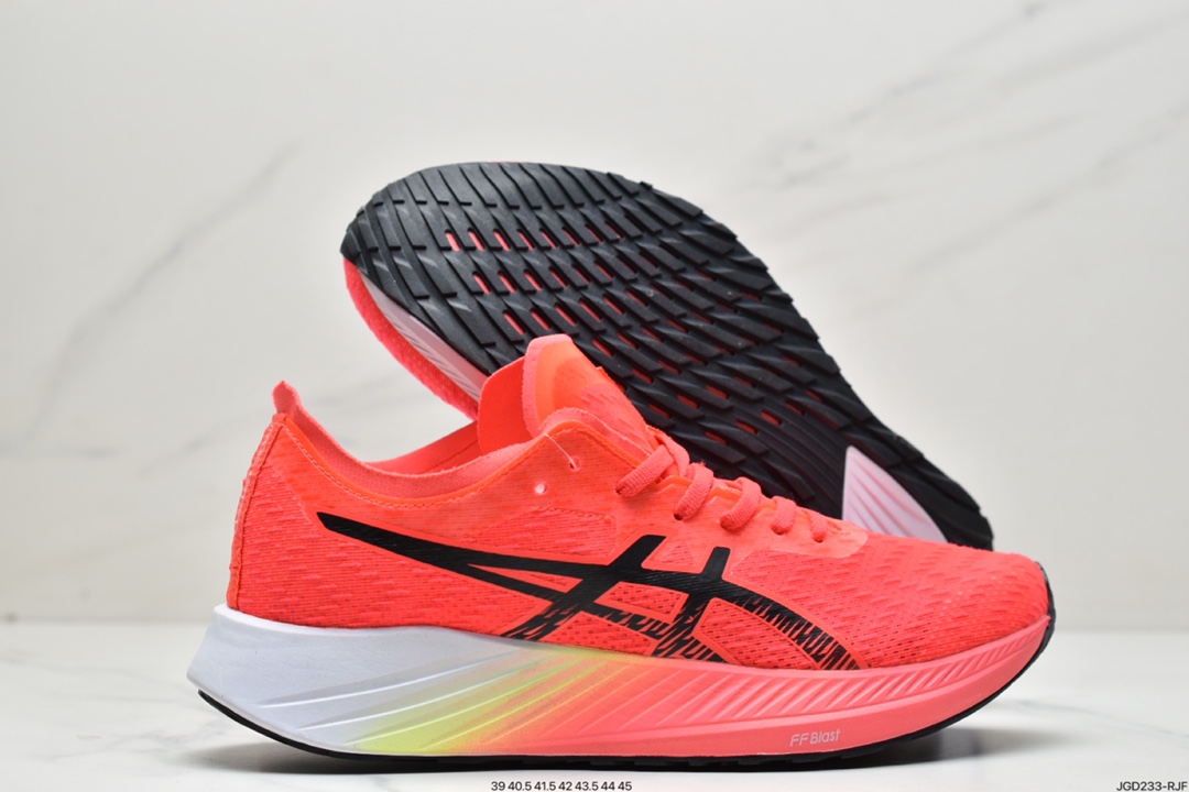 /Asics Magic Speed ??Racing Marathon Series Low Top Lightweight Breathable Cushioning Casual Sports Running Shoes