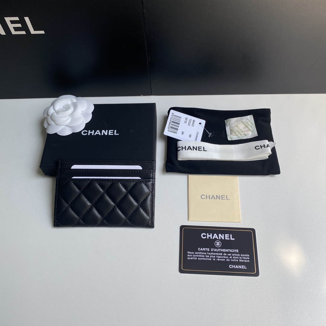 Chanel leboy卡包 款号 皮料五金，细节美到淋漓尽致全套包装 尺寸:11×7.5×1cm