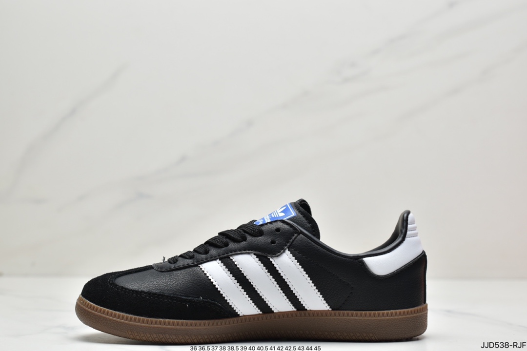 Adidas Clover Originals Samba Vegan OG Samba Series Gentleman Moral Training Football Style FW2427