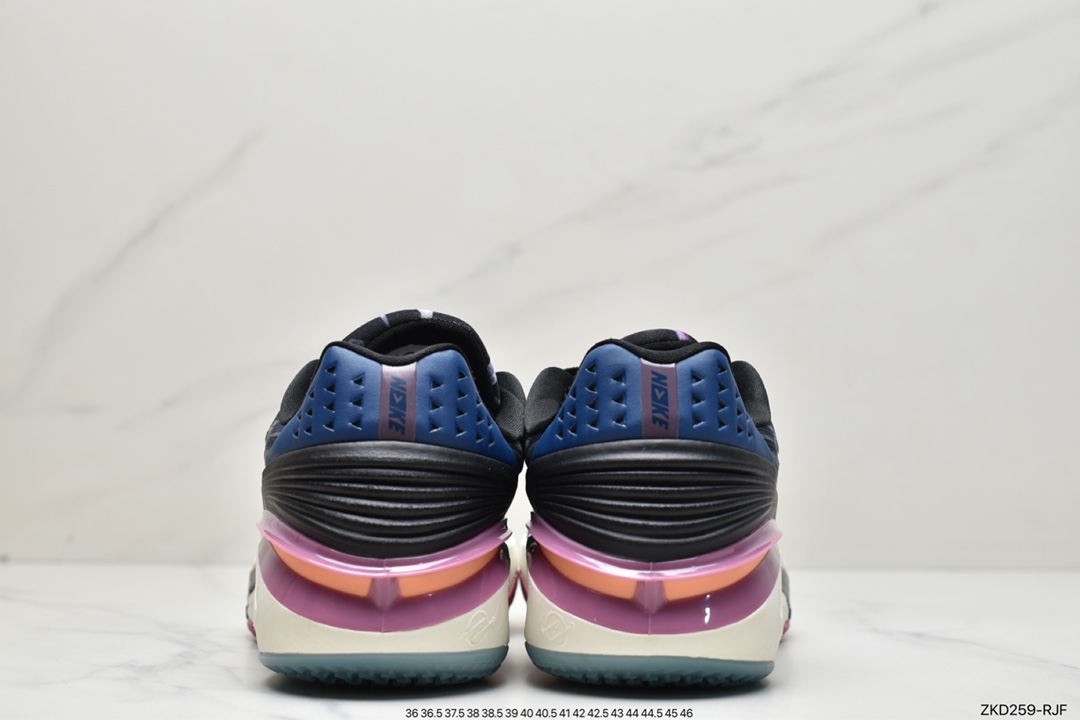 270 Nike Air Zoom GT Cut 2 二代缓震实战篮球鞋 黑蓝 DJ6015-003