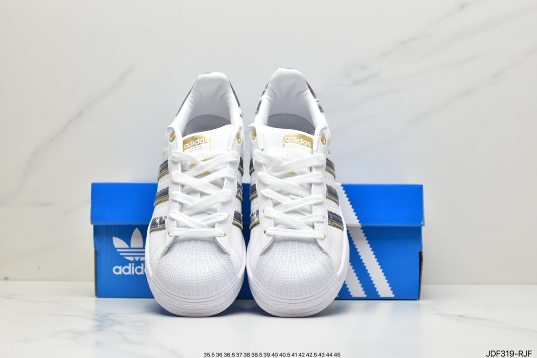 Adidas Adidas Originals Superstar classic shell head official website synchronization GX1838