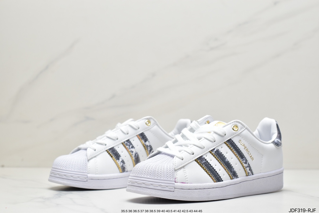 Adidas Adidas Originals Superstar classic shell head official website synchronization GX1838