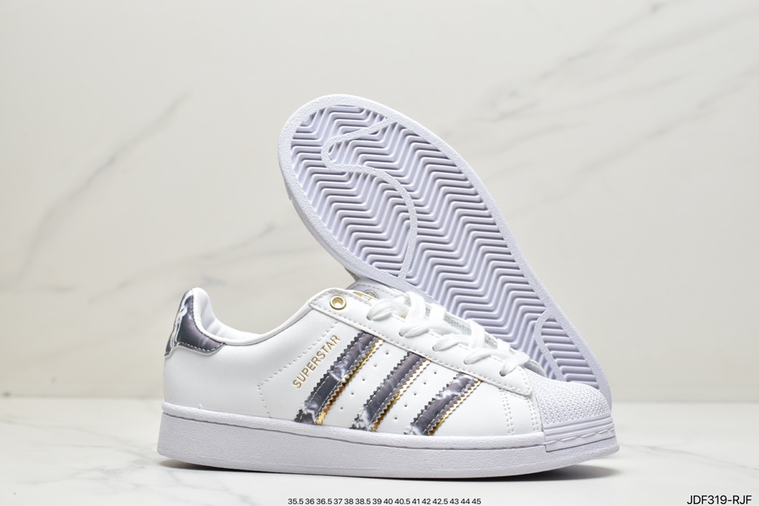 Adidas Adidas Originals Superstar classic shell head official website synchronization GX1838