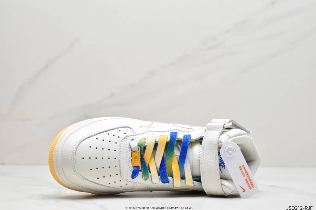 200 Nike Air Force 1 Mid'07 米红蓝‘’洛杉矶快船‘’NYC 城市限定中帮空军一号休闲板鞋CT1989-115