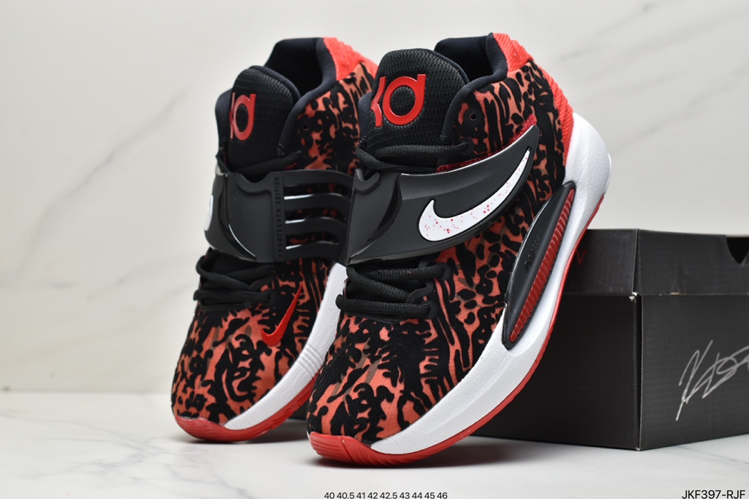 165 耐克/Nike KD 14 EP”Ky-D”凯文·杜兰特全新14代签名休闲运动篮球运动鞋 CZ0170-100