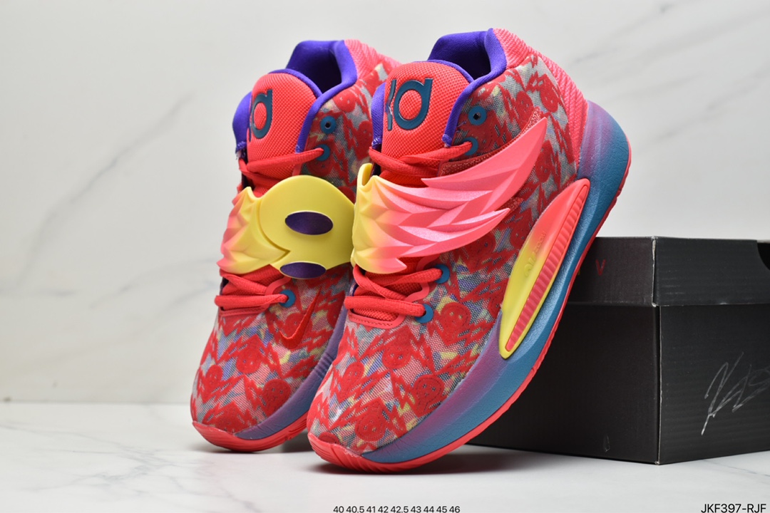 165 耐克/Nike KD 14 EP”Ky-D”凯文·杜兰特全新14代签名休闲运动篮球运动鞋 CZ0170-100