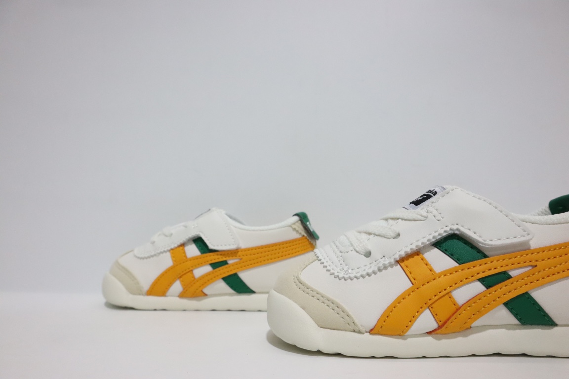 图片[3]-亚瑟士鬼冢虎飞机翼魔术贴婴童鞋 22.5-28.5 婴童款真的太可爱了 飞翼魔术贴设计，穿脱非常方便✔️ 耐磨防滑大底，脚感超赞👍🏻-选品中心