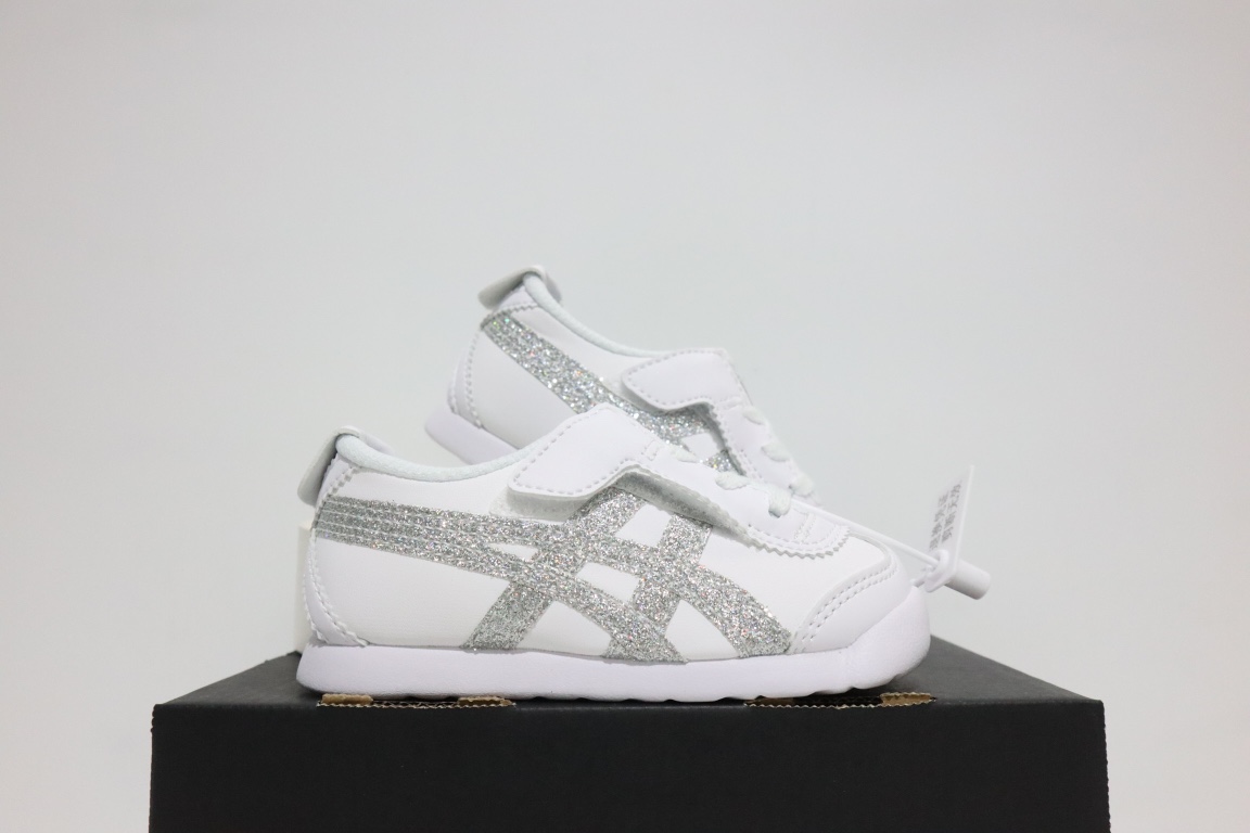 图片[5]-亚瑟士鬼冢虎飞机翼魔术贴婴童鞋 22.5-28.5 婴童款真的太可爱了 飞翼魔术贴设计，穿脱非常方便✔️ 耐磨防滑大底，脚感超赞👍🏻-选品中心