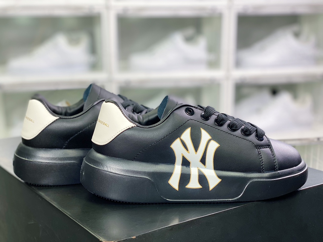 Korea Korea Limited NY American Rugby Yankees x MLB Chukky Classic classic daddy style lightweight heightened thick bottom all-match casual sports jogging shoes 3ASXXA11N-C0002