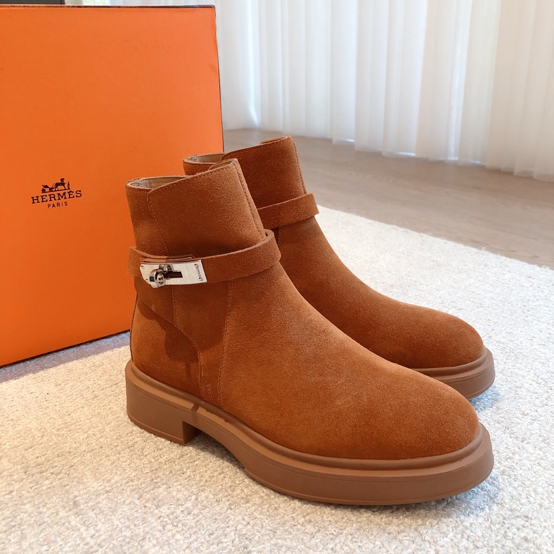 Hermes Kelly Short Boots Replicas Buy Special
 Vintage