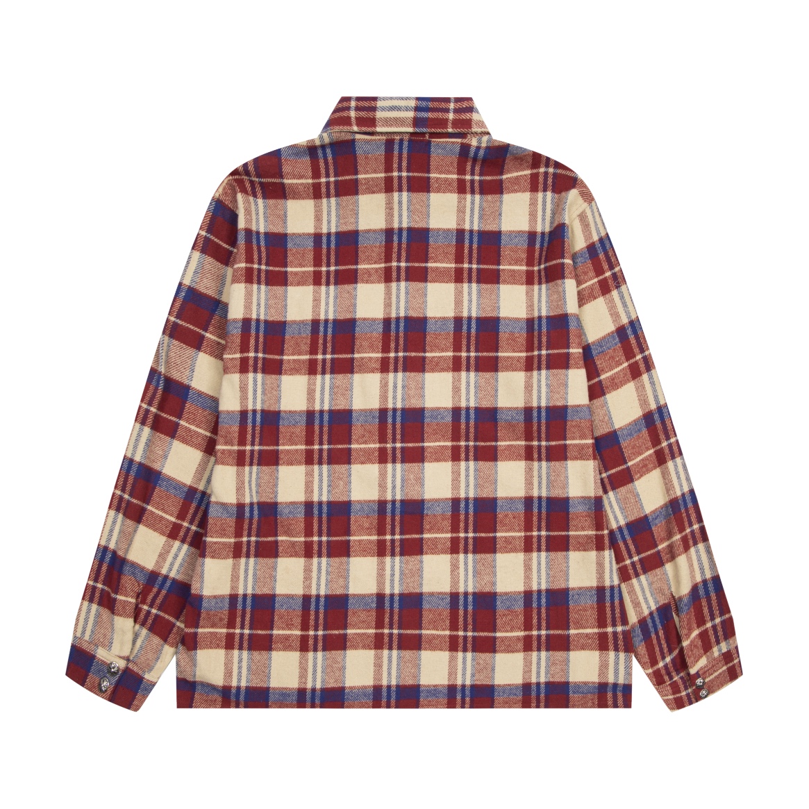 Chrome Hearts Crots 22s: Exquisite French Velvet Shirt with Silver Plated Details - 图片 3