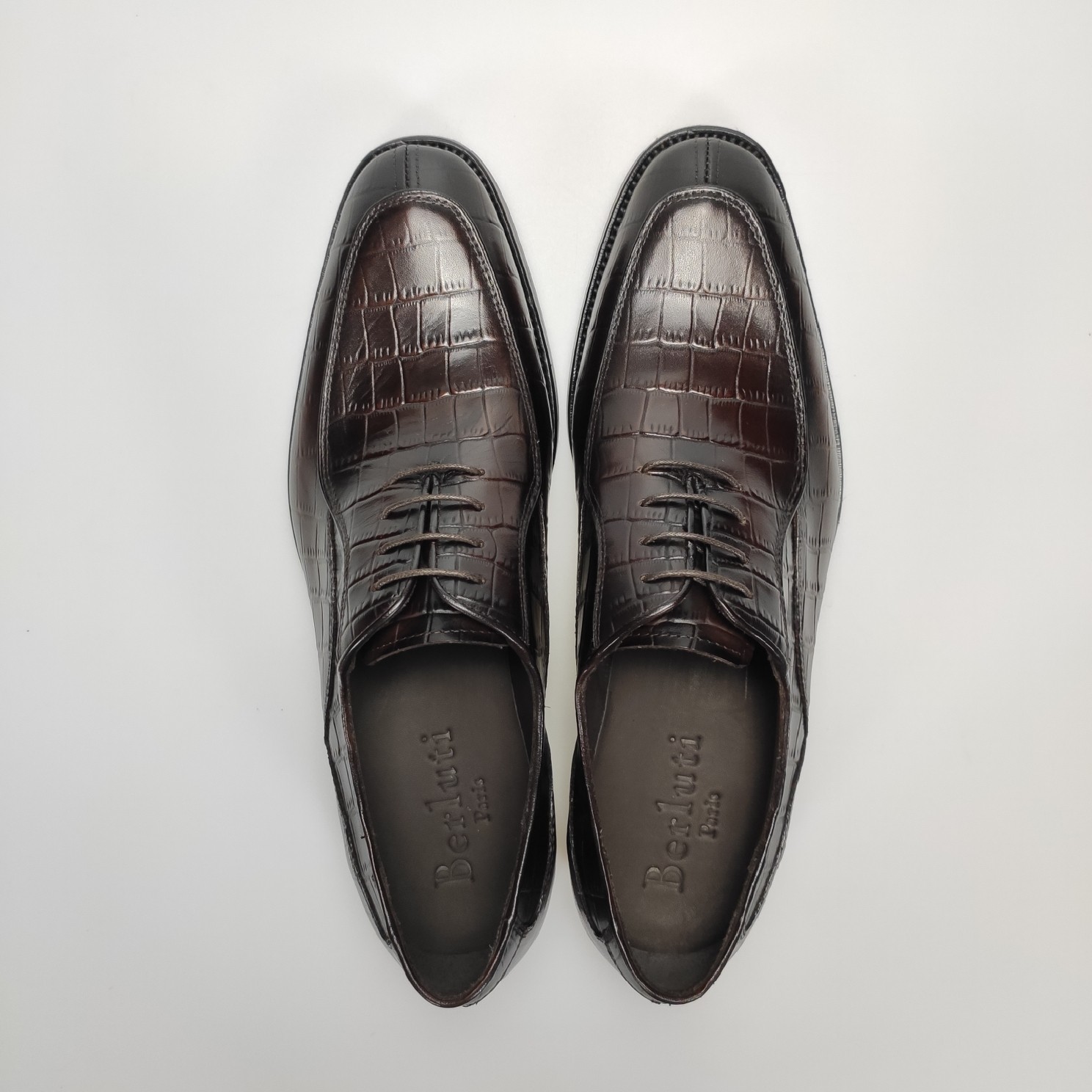 560Berlu*i oxfords de cuero, zapatos de negocios formales de alta gama para hombres, top original ún
