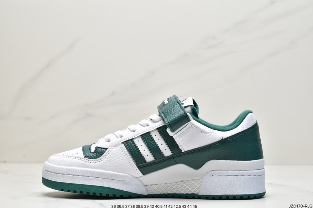 Adidas clover Originals Forum 84 Low Rome series Velcro low help retro lace-up all-match casual sports shoes GY5835