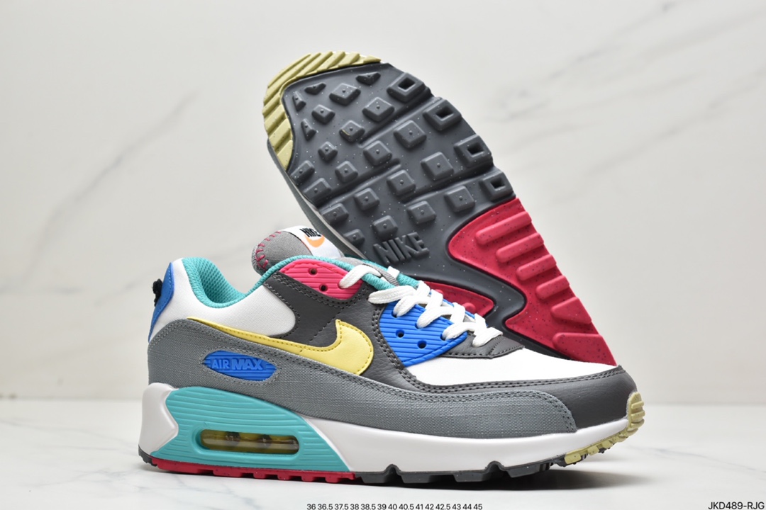 Nike Air Max 90 Premium half palm air cushion retro sports leisure jogging shoes DM8171-001