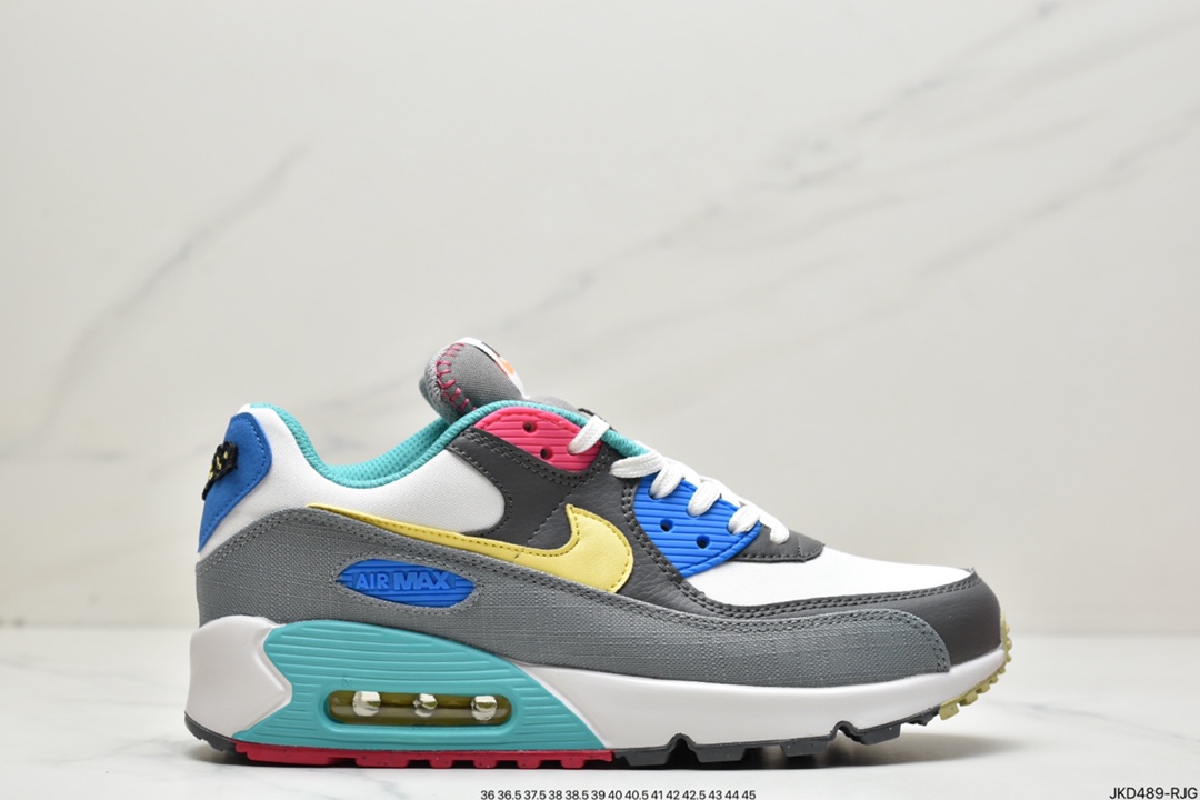 Nike Air Max 90 Premium half palm air cushion retro sports leisure jogging shoes DM8171-001