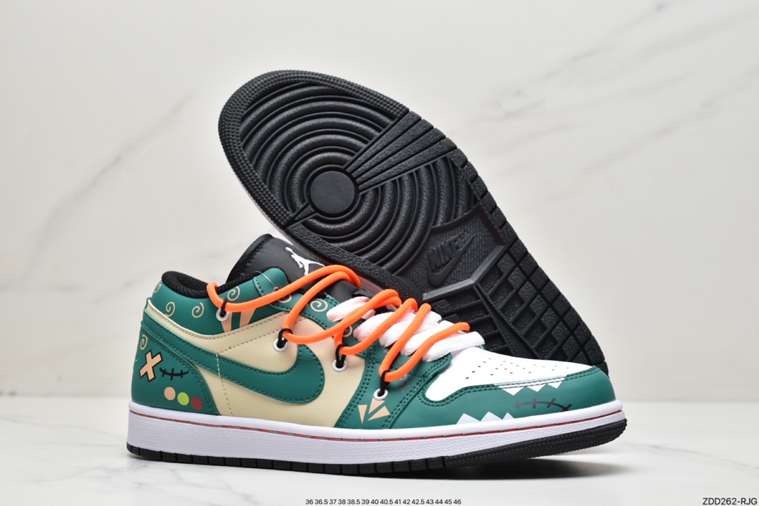 230 Air Jordan 1 Low 解构抽绳低帮 AJ1乔1低帮休闲板鞋 553558-062
