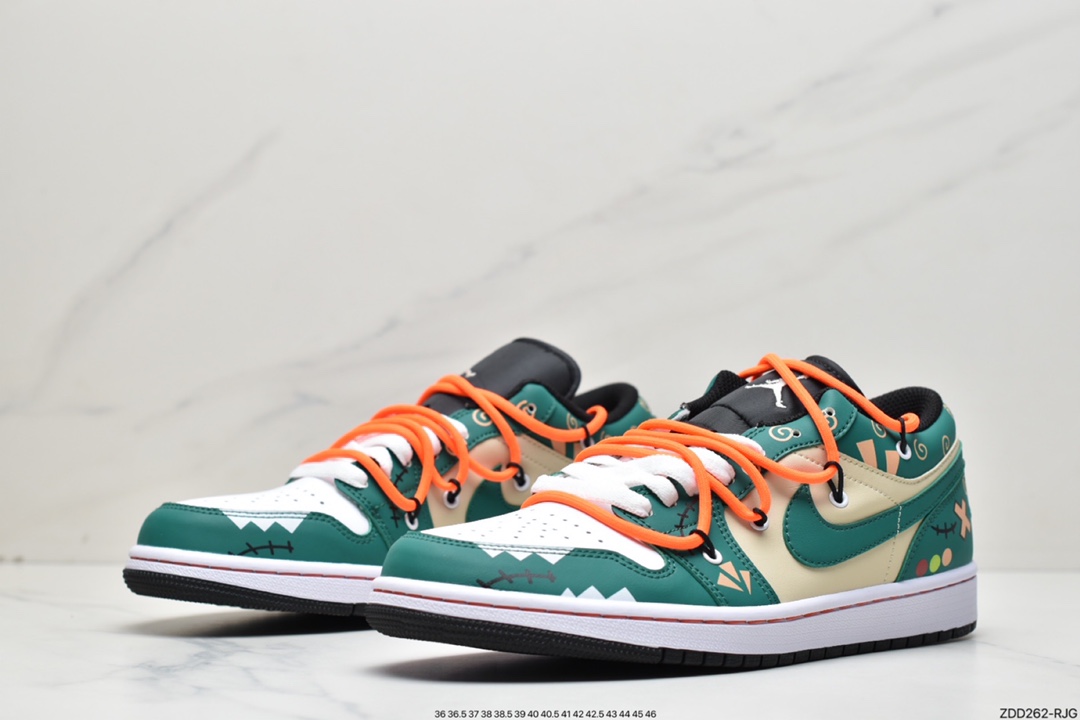 230 Air Jordan 1 Low 解构抽绳低帮 AJ1乔1低帮休闲板鞋 553558-062