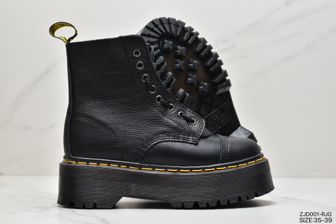 Dr martens Yang Mi same autumn and winter stitching Martin boots new 22564001