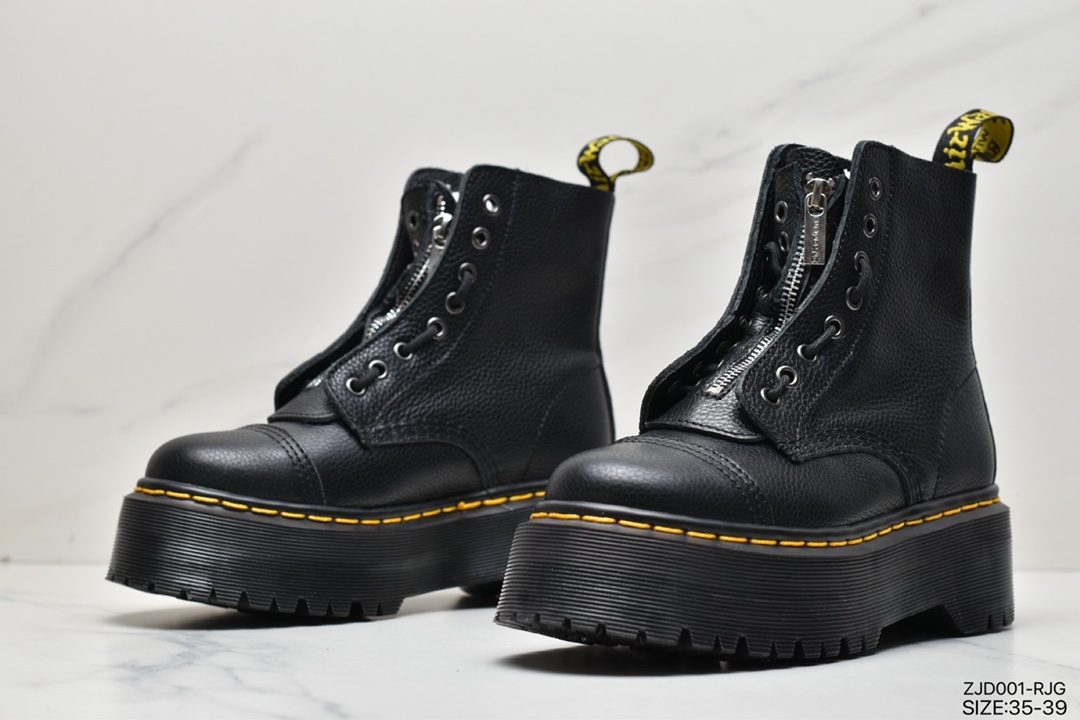 Dr martens Yang Mi same autumn and winter stitching Martin boots new 22564001