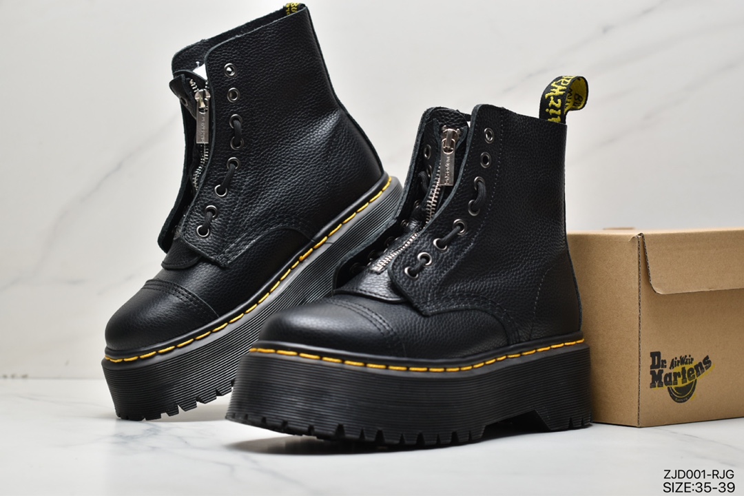 Dr martens Yang Mi same autumn and winter stitching Martin boots new 22564001