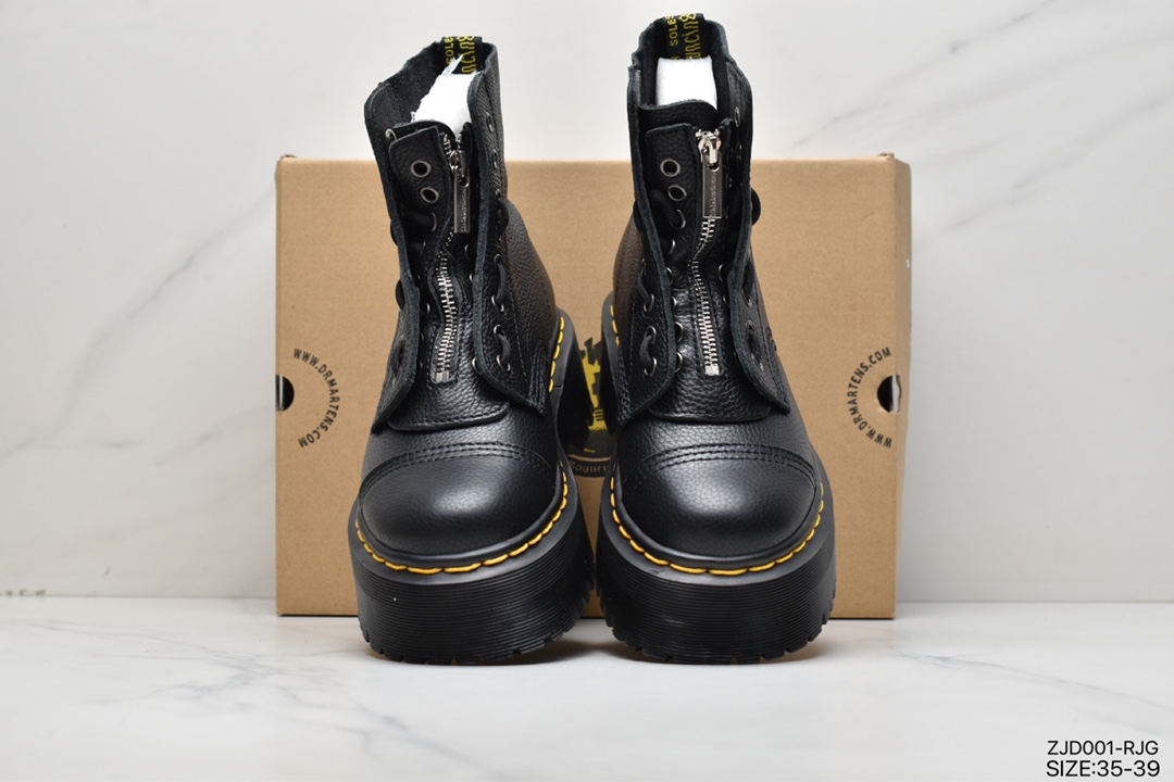 Dr martens Yang Mi same autumn and winter stitching Martin boots new 22564001