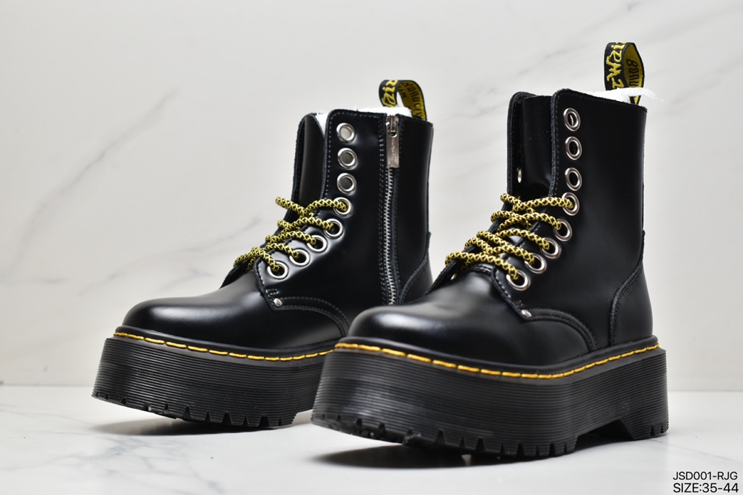 Drmartens Jadon thick-bottomed 8-hole Goodyear Martin boots autumn heightened short boots Dr. Martin 26961033